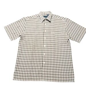 Hobie Button Up Shirt Mens Medium Surf Skater Beach Resortwear Casual Activewear